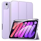 MoKo Case Fit New iPad Mini 6 Case with Pencil Holder (6th Generation 8.3-inch 2021), Soft TPU Back...