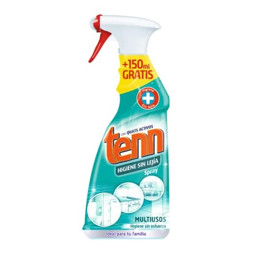 Tenn Higiene Sin Lejía - Limpiador Multiusos En Spray. Higiene Sin Esfuerzos. Con Oxigeno Activo - Higienizador Para Baños, Cocinas Y Muebles - 650 Ml