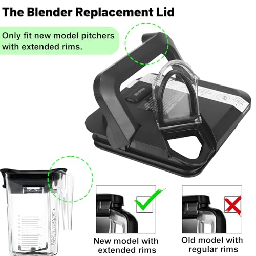 Tapa Superior Repuesto para Licuadora Modelo Ni-nja miniatura 6