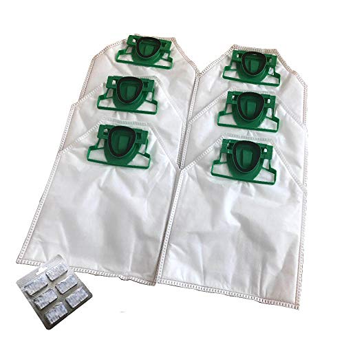 YTT 12 pacotes FP200 para sacos de pó Vorwerk Kobold VK200