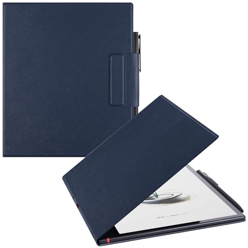 BOZHUORUI Magnetic Case for 10.3 Boox Note Air 5 C Dark Blue