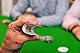 Poker Night Pro – Professionelles, Wasserfestes Texas Hold’em Poker-Kartendeck | 100% Plastik | 54 Karten pro Deck (Rote Rückseiten) | 2 Joker | Jumbo-Index