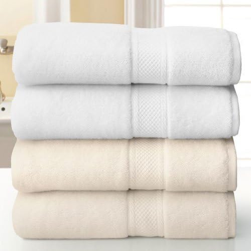 Martex Grand Patrician Suite Washcloths (Optical White Color) – 13x13 Inches, 100% Cotton, 3-Ply Loop Yarn, 1.8 lb/dz – 4 Dozen per Case – Soft, Durable & Hotel-Quality