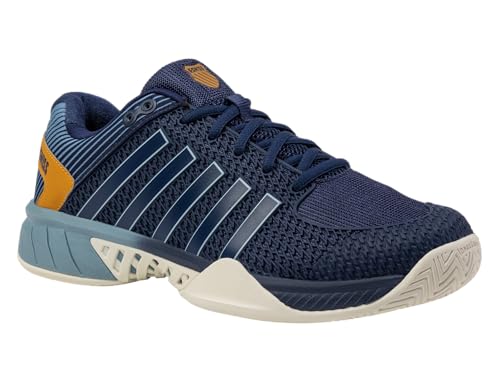 K-Swiss Express Light Pickleball, Tenis Shoe Hombre, Oceana Forg Me Not, 44.5 EU