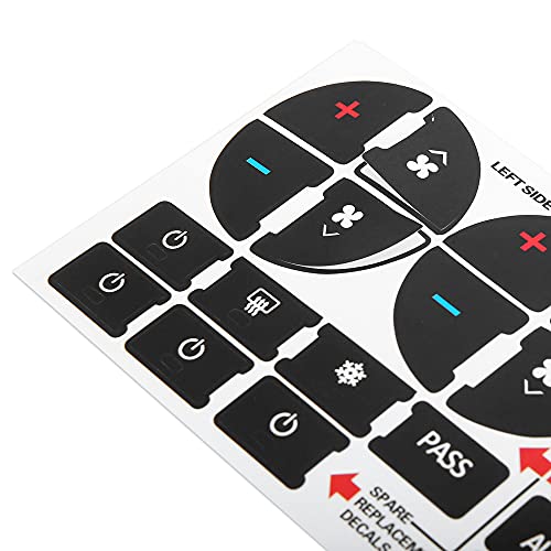 X Autohaux Car Ac Button Decal Stickers Ac Panel Decals 31 Button For Gmc Sierra 3500 Hd For Chevrolet Suburban Silverado #TOP5