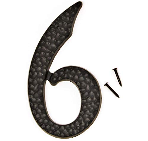 Hy-Ko Prod. DC-3/6 3-1/2 Black Die-Cast Aluminum Address Numbers by Hy-Ko Cover