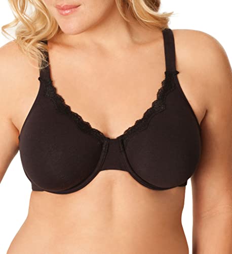Image of Fruit of the Loom Women's Unlined Underwire Bra - Cotton & Spandex Blend for Natural Shape and Flexibility