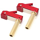 2 Pack Woodworking Fast Hold Down Bench Dog Clamp, Adjustable Woodworking Desktop Quick Acting Hold