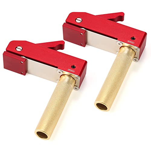 2 Pack Woodworking Fast Hold Down Bench Dog Clamp, Adjustable Woodworking Desktop Quick Acting Hold Down Clamp Fixed Clip For 19/20Mm Dog Hole (19Mm) #TOP3