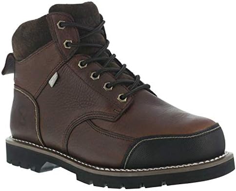 Iron Age Dozer Ia0163 Men's 6" Internal Met Guard Steel Toe W Brown - 9.5 Wide | Image 1