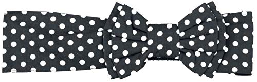 Rockabella Bow Head Band Hairband Black-White