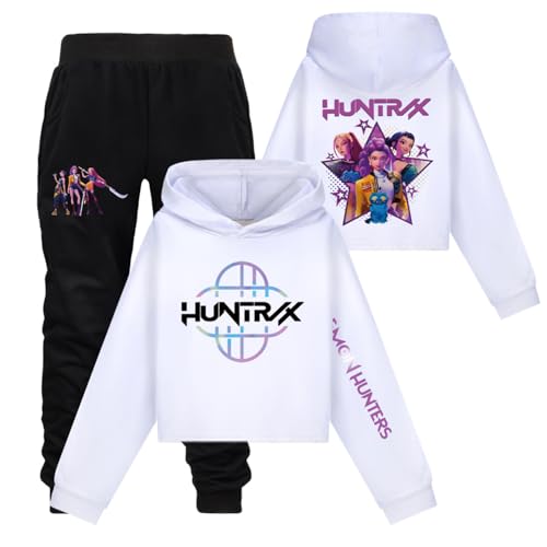 SaiDeng Huntrix KPop Huntr/x – Sudadera con Capucha y Conjunto 2 Piezas (Jersey...