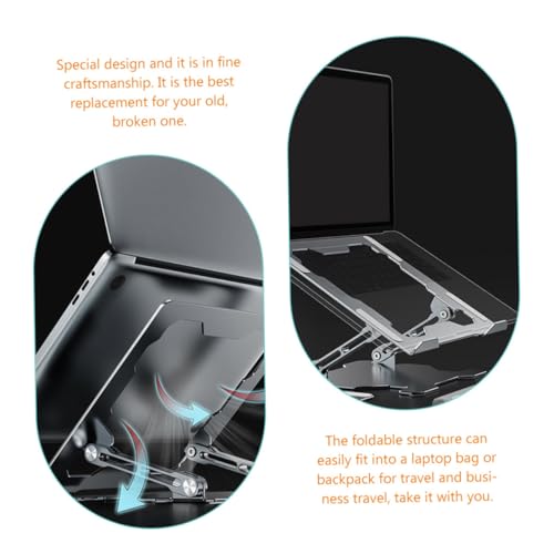 Soporte Ajustable para Laptop de Aleación de Aluminio OUNONA miniatura 2