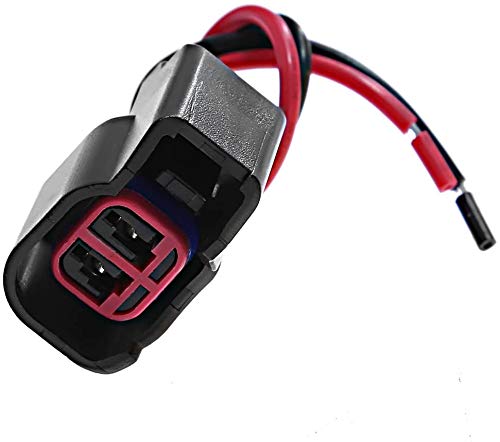 Pack Of 8 Fuel Injector Connector With Wiring Pigtail Ev6 & Ev14 For Dodge Gm Ford Ls2 Ls3 Ls7, Cut And Splice Style (Pack Of 8) #TOP3