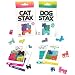 Brainwright Cat STAX The Purrfect Puzzle Dog Pile The Pup-Packing Puzzles Gift Set (2 Puzzles)