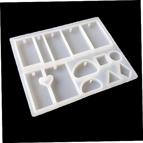 TEHAUX Ferramentas De Fundição De Joias De Resina De Pingente De Silicone Brinco Molde De Artesanato