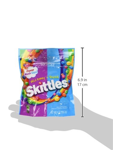 Miniatura 8 de SKITTLES Mash-Ups Wild Berry and Tropical Candy bolsa de 9 onzas