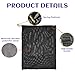 SHITOOMFE Soccer Ball Bag Mesh, Soccer Ball Bag, 40x29 Inch Extra Large Mesh Bags Drawstring with Adjustable Strap, Heavy Duty for Basketball Volleyball Gym Equipment Swimming Gear