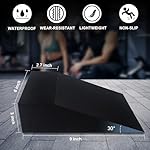Zestiva Non-slip Lightweight Squat Wedge Foam Blocks and Yoga Blocks In One, for Heel Elevated Squat, Weightlifting Calf Stretcher, Workout Wedge Blocks, Improve Mobility Balance and Strength Performance, Squat, Pushup, Weightlifting, Yoga, Effective Stretching - Image 2