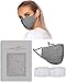 Price comparison product image The Solution Mask in Black White Checks by VIRTUE CODE Fabric Face Masks 1 Mask 2 Filters