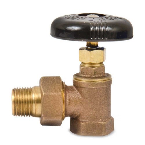 3/4 ip hot water angle radiator vlv
