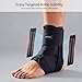 Ankle Brace for Women Men - Ankle Support Brace for Sprained Ankle, Ankle Stabilizer for Achilles, Tendon, Sprain, Injury Recovery, Lace up Ankle wrap for Running, Basketball, Volleyball (Ankle Brace, Large)