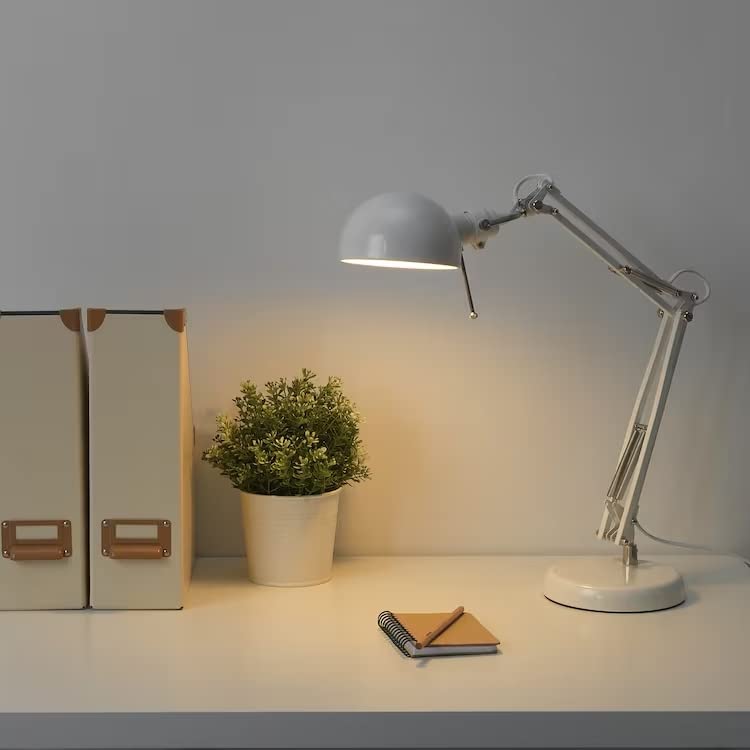 Amazon.co.jp : IKEA/イケア FORSA：ワークランプ ホワイト