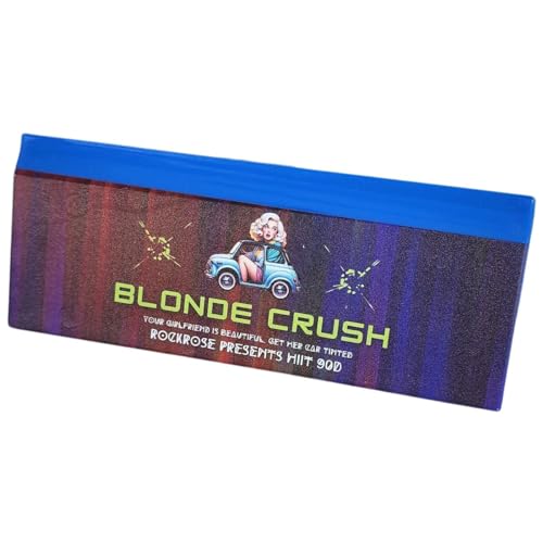 RockRose Blonde Crush Blue Bevel Blade Replacement Squeegee - 5
