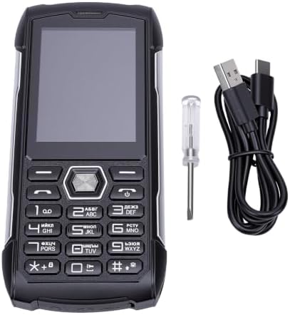 Glaeptio 2G Rugged Phone, Dual SIM, 2.8in Screen, Large Buttons - 5