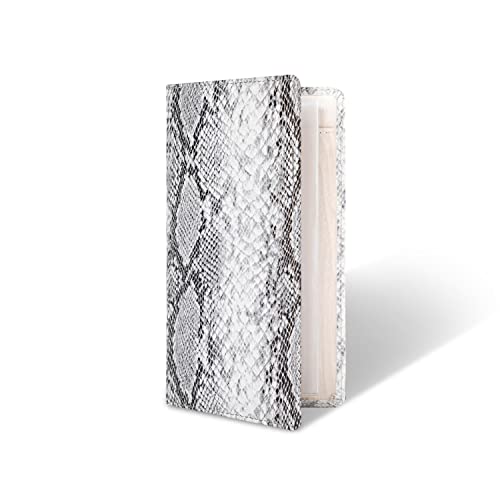 Image of Aurya Leather Checkbook Covers for Personal Checkbook, Checkbook Holder with Free Vinyl Divider, Checkbook Cover for Duplicate Checks for Men and Women