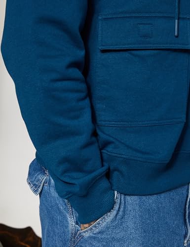 Image of Amazon Brand - INKAST Men Cotton Rich Heavy Weight Hooded Sweatshirt (Oversized)