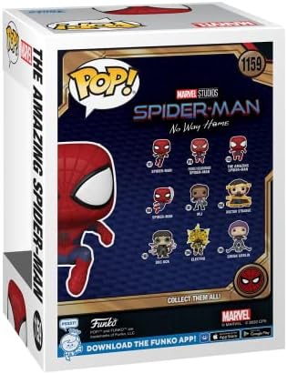 Funko Pop Marvel: Spider Man: No Way Home S3 - Leaping SM3 | Pop Marvel