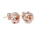 Produktbild Lily Jewelry Damen-Ohrstecker in Rosenform, Rotgold