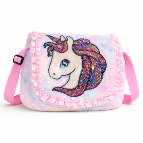 Image of Beautiful Sling Bag for Girls Kids Unicorn Bag for Girls Crossbody Bag Bags for Kids Girl