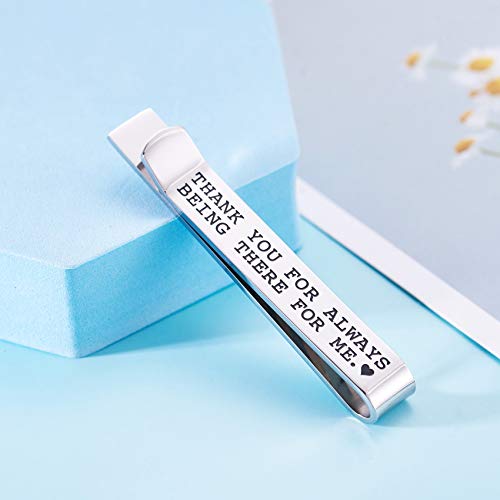 Brother of The Bride Wedding Gifts Tie Clips For Men Man of Honor Groomsman Tie Clip4