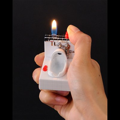 ライター　トイレ型ライター Amazon.co.jp: アドミラル産業 ガスライター トイレライター