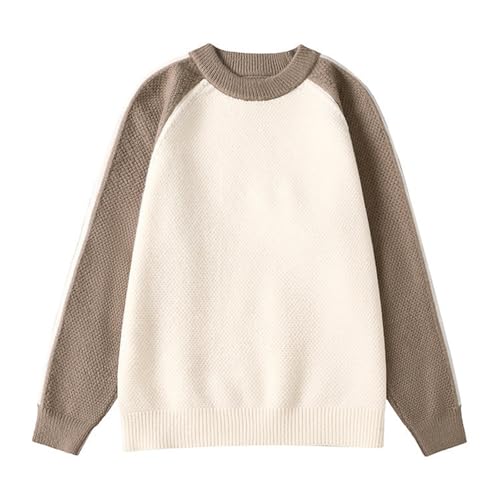 Pull homme col V grande taille en maille fine pour hiver