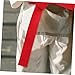 SKISUNO 6pcs Taekwondo Karate Belts Set Adjustable Cotton Waistbands in Assorted Colors for Martial Arts Training Suitable for Adults and Boys and Girls