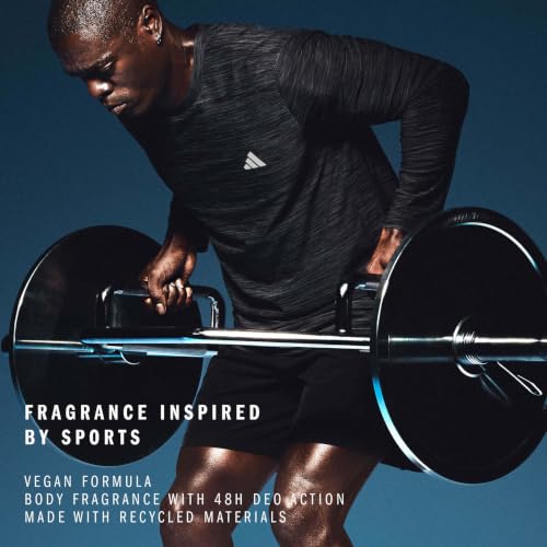 Image of adidas Giftset Pure Game, Ice Dive and Dynamic Pulse Body Fragrance (75ml, 2.5fl oz), for him, Notes of Rosemary, Lemon, Peppermint, and Grapefruit, Men's Fragrance, Long Lasting, Sporty Fragrance