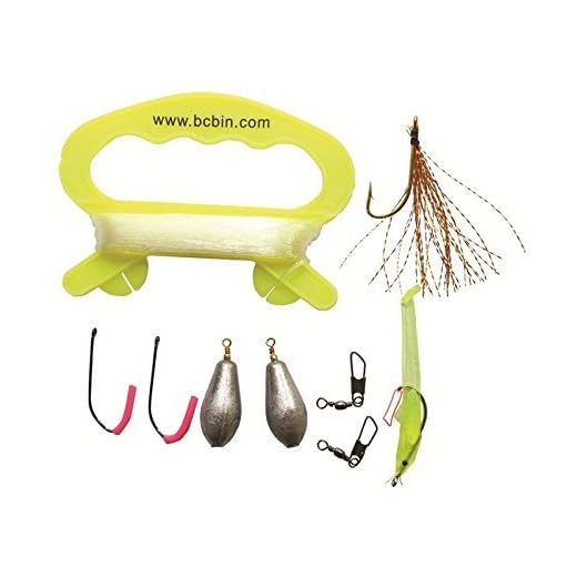 Survival Fishing Kit - Compact Kit For Campers/Hikers (10 Pieces)