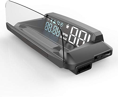 Heads Up Display Car Universal Auto Speedometer KMH/KPM Mirror HUD Head-up Display Car Speed Projector Compatiable With All Cars,Truck Vehicle Vizr Heads Up Display (Color Name : G3 GPS HUD)