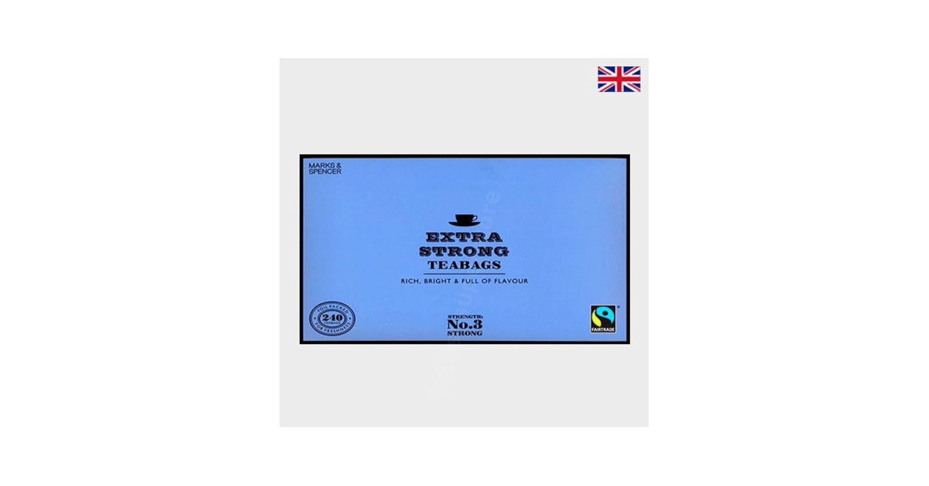 Amazon.com : Marks & Spencer Extra Strong Tea 80 Btl. 250g