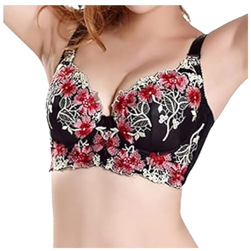 Soutien-Gorge Sexy Push-up Rouge Idéal pour Sublimer vos Décolletés de Soirée