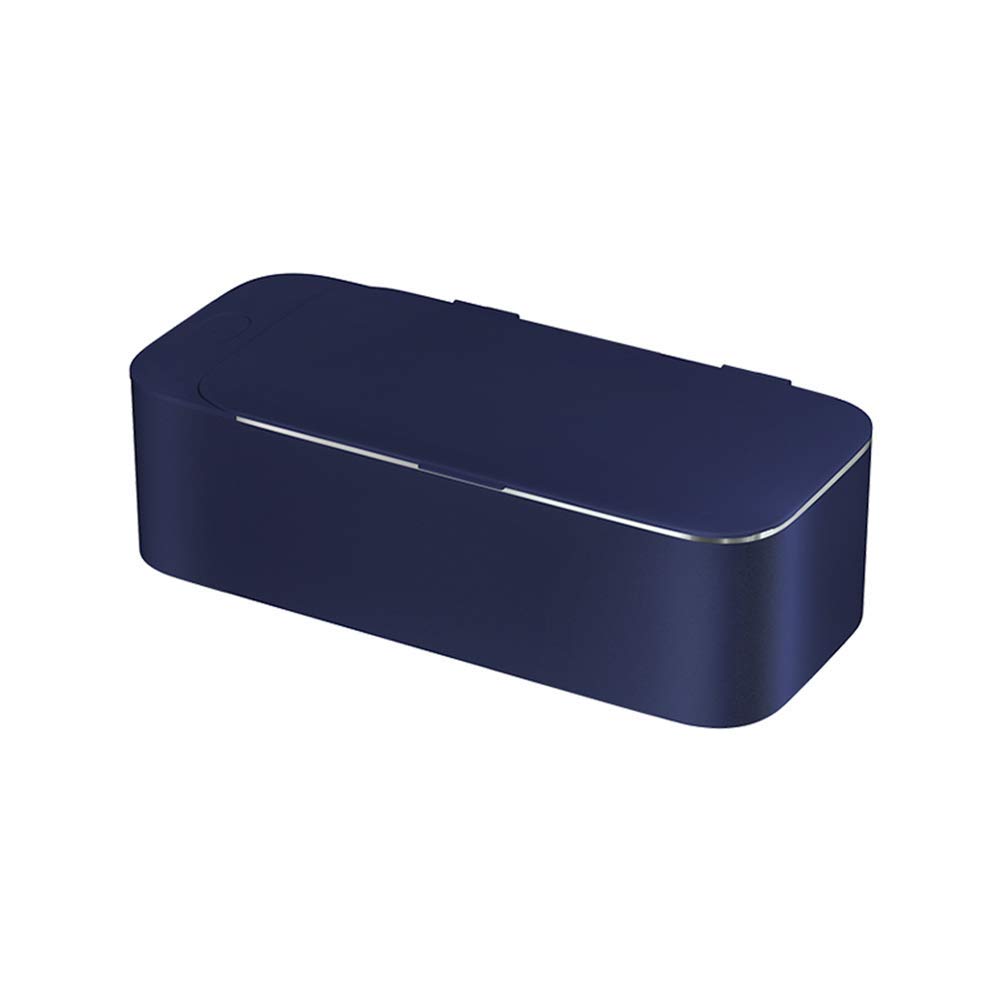 GHJrtHFJ Eyewear cleaners, Ultrasonic Cleaner, Jewelry Glasses Circuit Board Cleaning Machine, for Watches Razors Box(Blue)