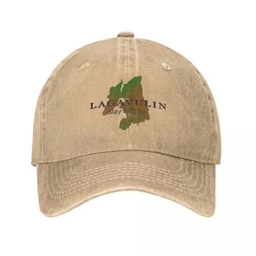 Sombrero Hip Hop Moda Lagavulin Islay Whisky Gorras béisbol Sombreros Tela Mezclilla Snapback Casquette Ajustable al Aire Libre Hip Hop Baseball Sombrero Vaquero