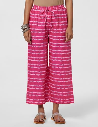 Image of BIBA Women Cotton Straight Printed Suit Set