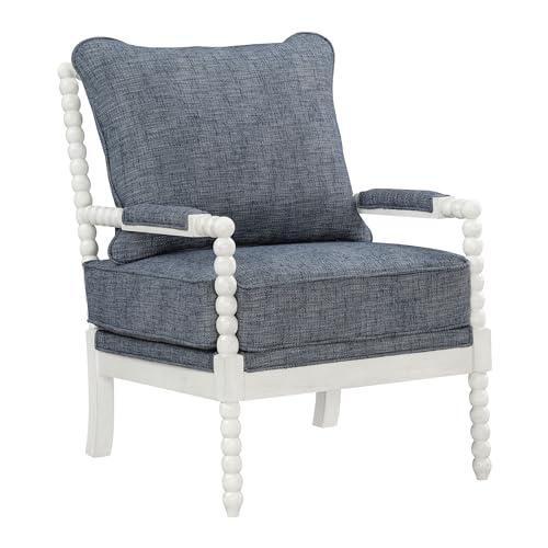 Sillón Clásico Tela Indigo