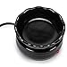 Black CANDLE WARMER 2 piece Tart Warmer