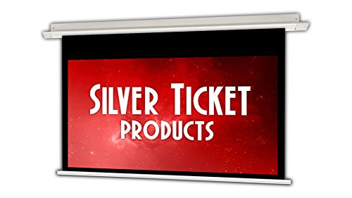 SIE-169120 Silver Ticket 16:9 4K Ultra HD Ready HDTV in-Ceiling Electric Projector Screen