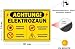 5 Stück-Vorsicht Elektrozaun Schild (20 x 14cm -3 mm Kunststoff) - Achtung Strom und Füttern verboten für jeden Weidezaun - kein Betreten für Stromzaun - mit UV-Schutz und witterungsbeständig